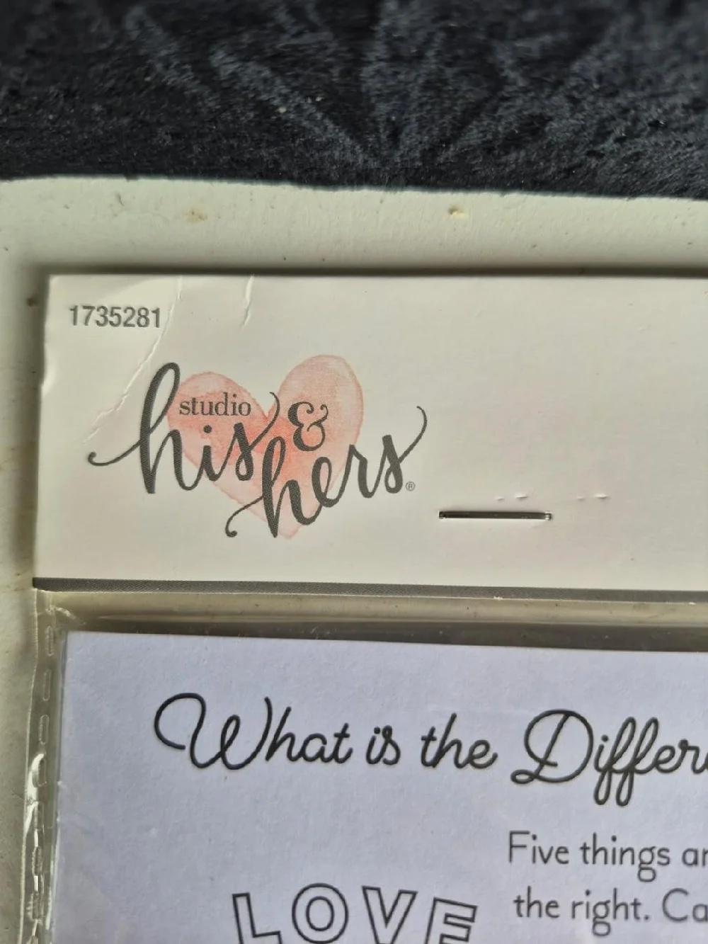studio his & hers Pink Party Game Cards - Romantic Home Party Favors